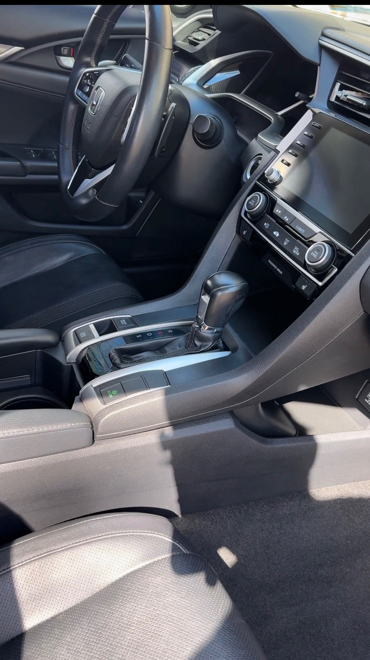 Interior detail after